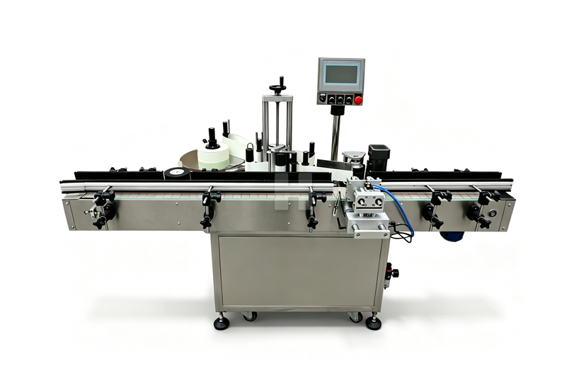 Automatic Horizontal Round Bottle Labeling Machine